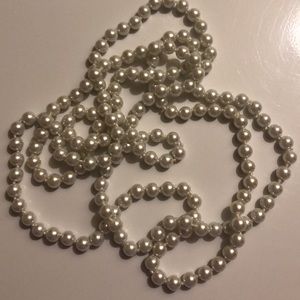 long pearl necklace